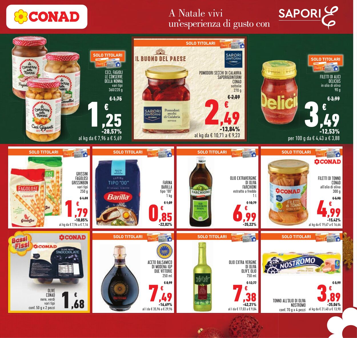 Volantino Conad 12.12.2024 - 26.12.2024