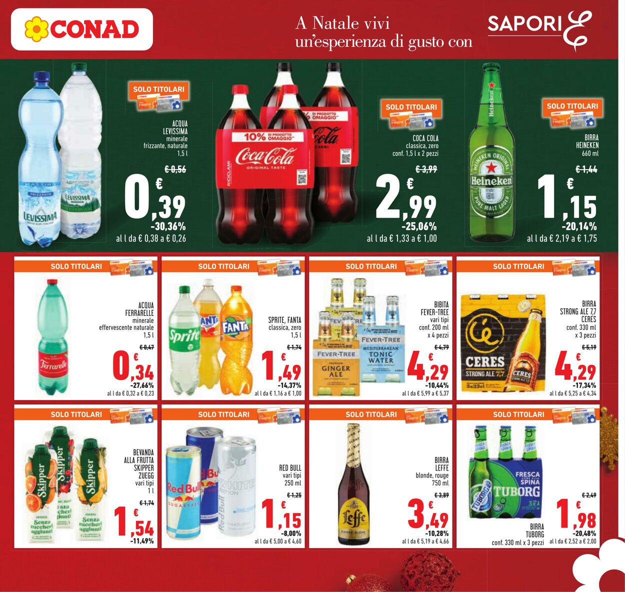 Volantino Conad 12.12.2024 - 26.12.2024