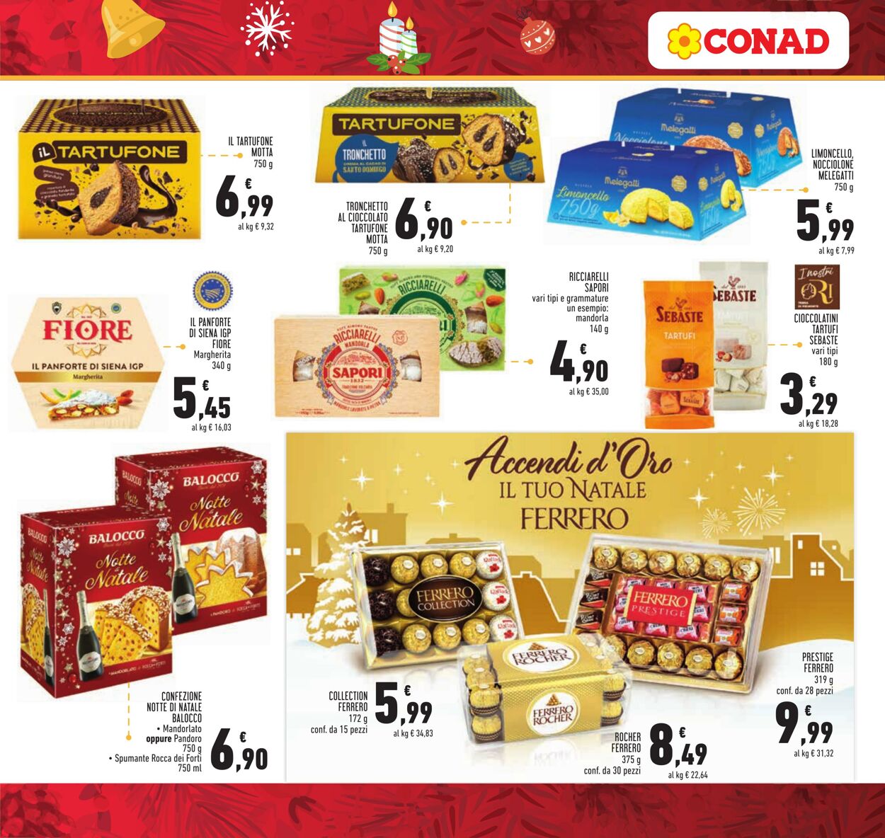 Volantino Conad 12.12.2024 - 26.12.2024