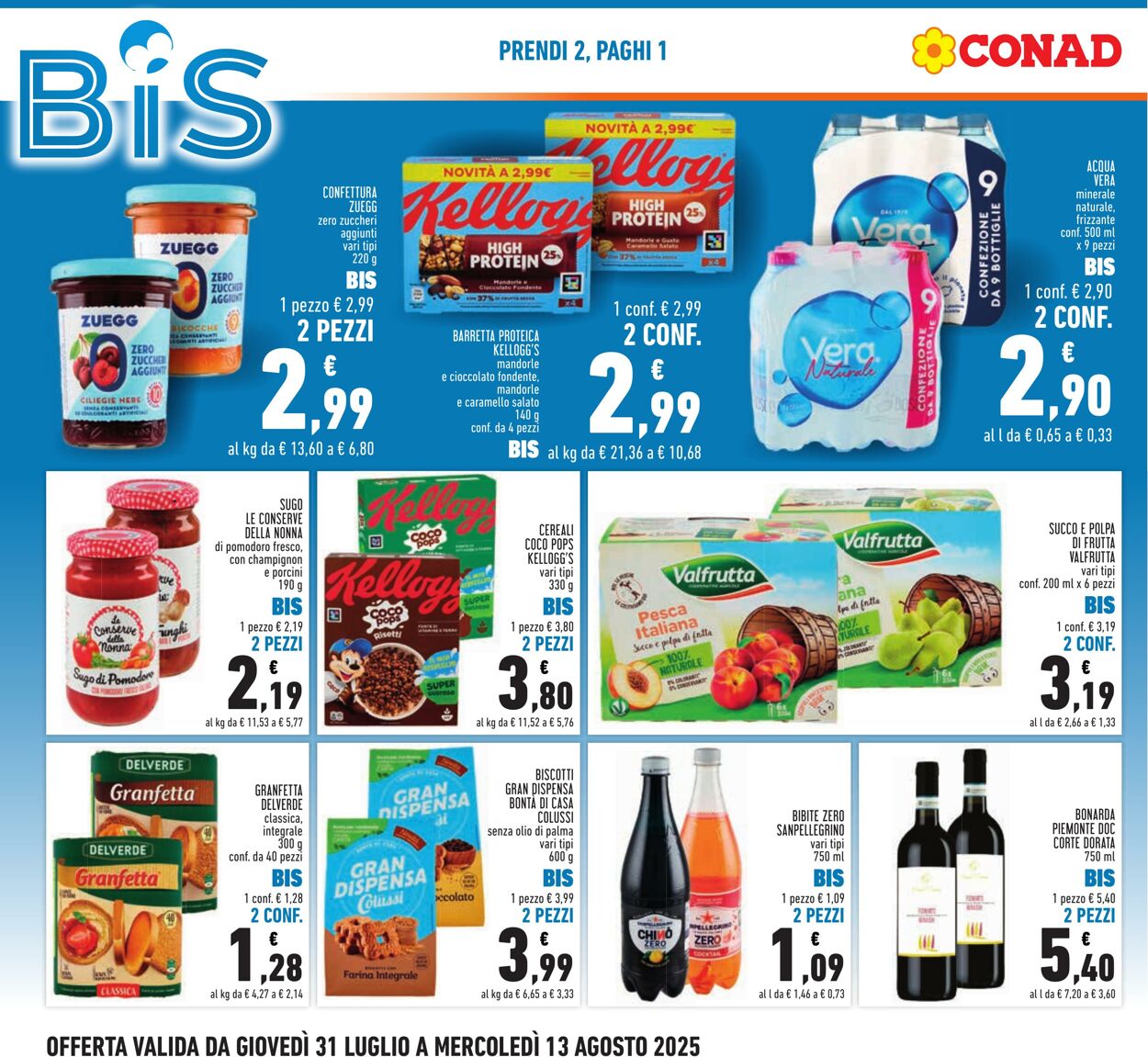 Volantino Conad 09.08.2025 - 09.08.2025