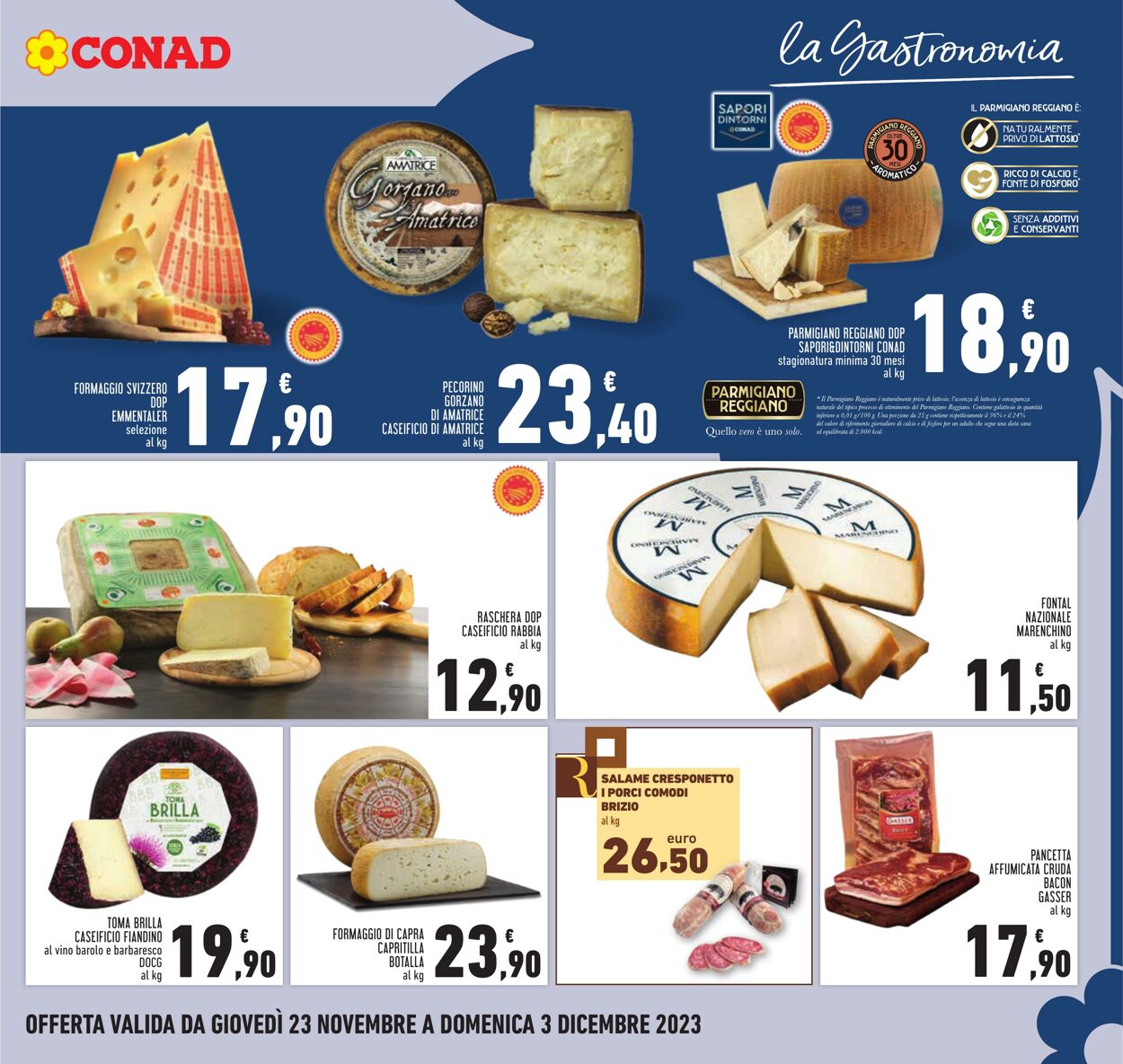 Volantino Conad 23.11.2023 - 03.12.2023