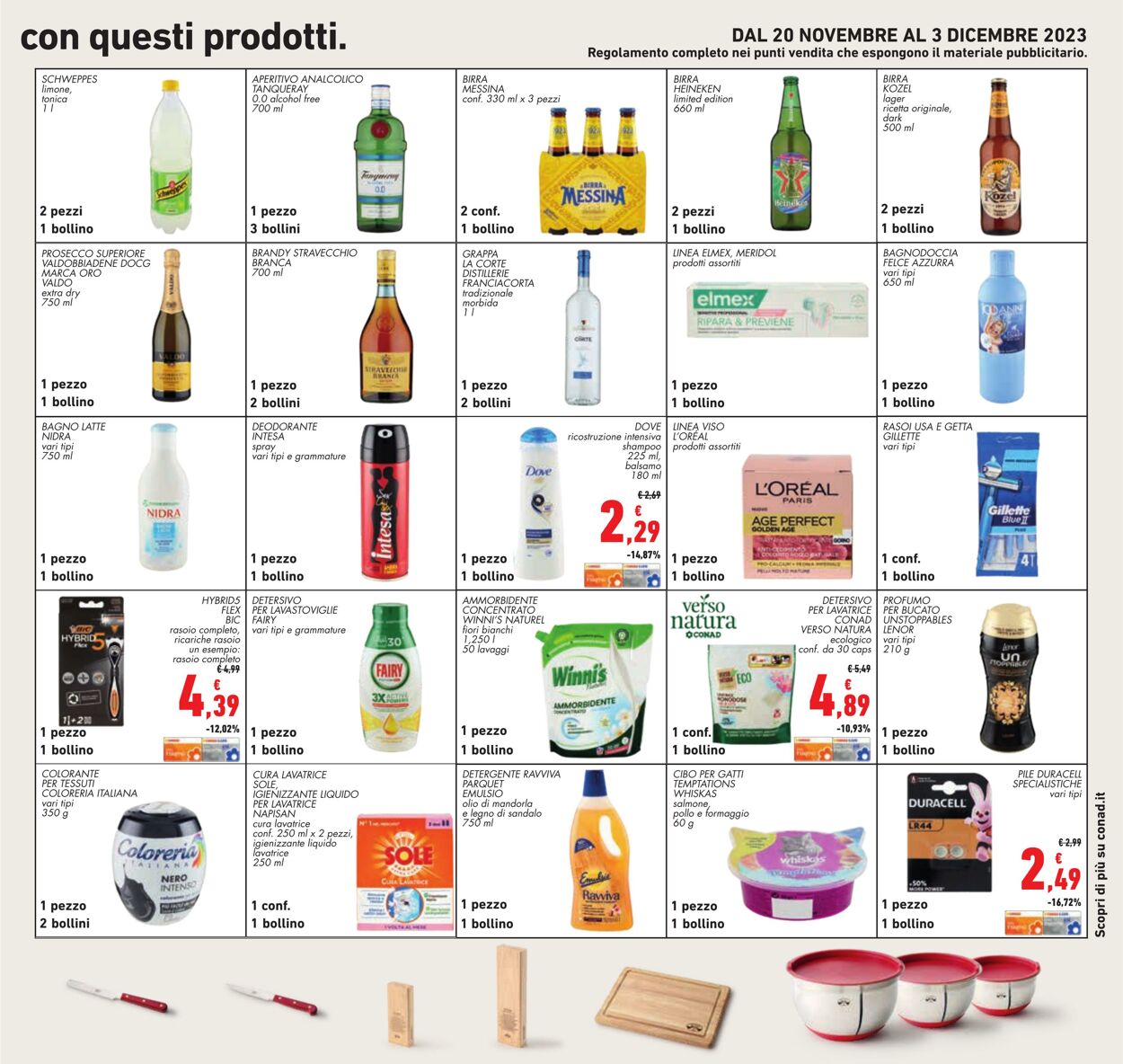 Volantino Conad 23.11.2023 - 03.12.2023