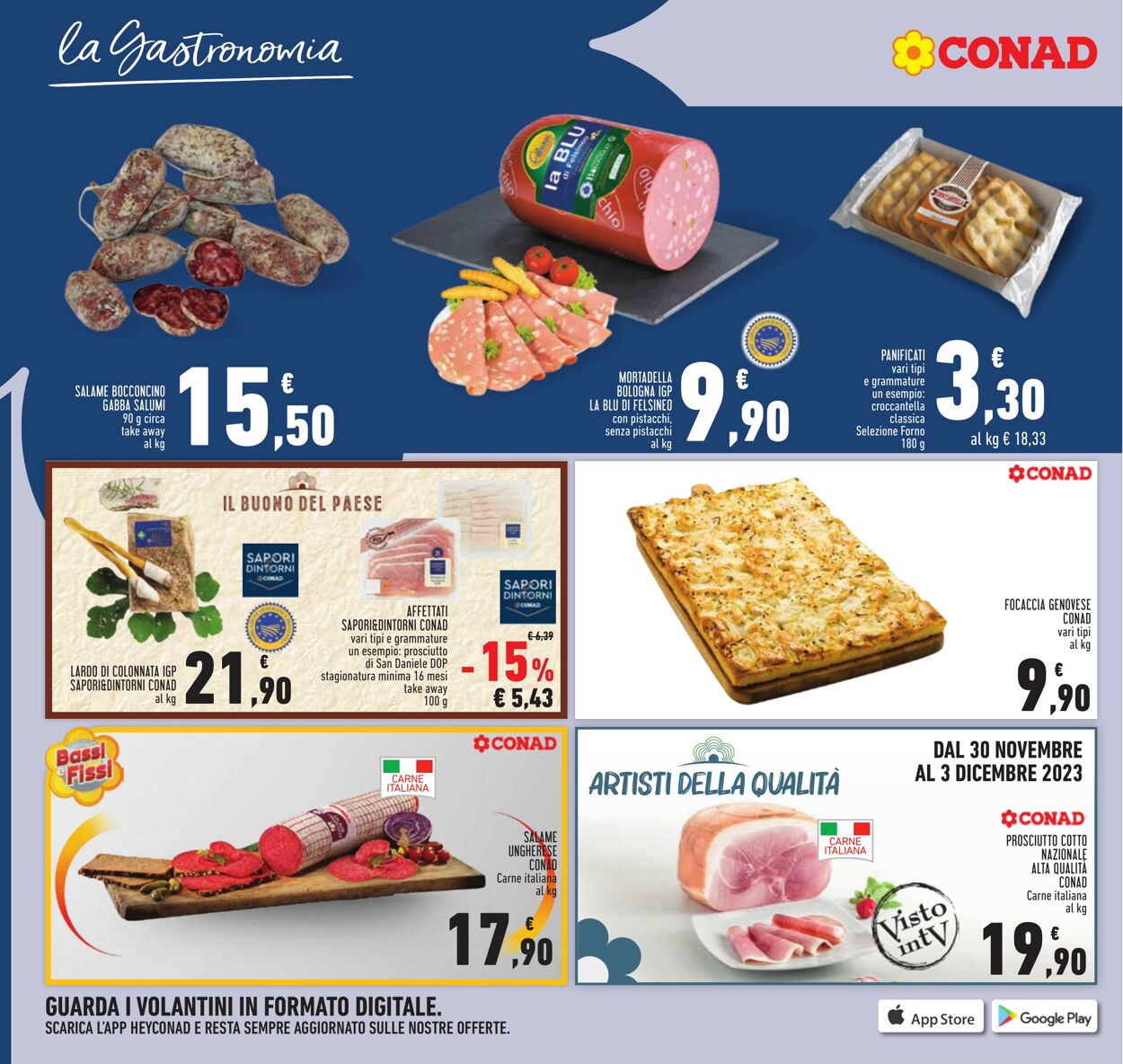 Volantino Conad 23.11.2023 - 03.12.2023