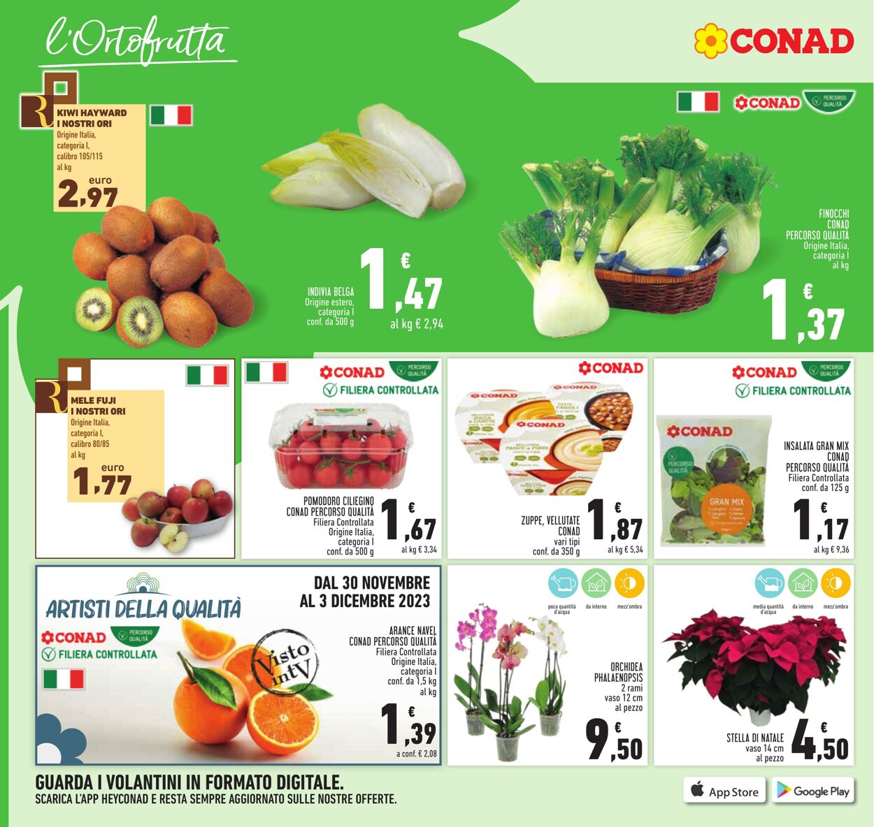 Volantino Conad 23.11.2023 - 03.12.2023