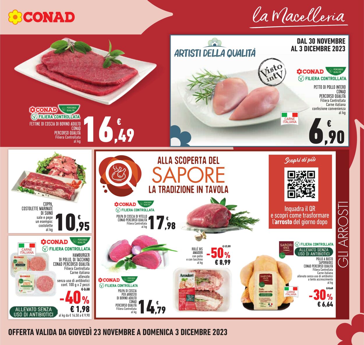 Volantino Conad 23.11.2023 - 03.12.2023