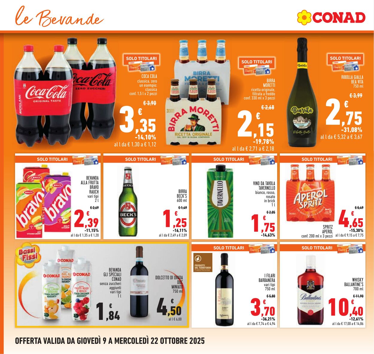 Volantino Conad 07.10.2025 - 07.10.2025