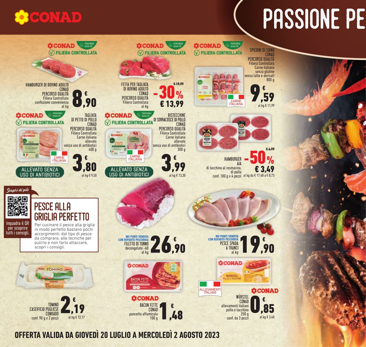 Volantino Conad 20.07.2023 - 02.08.2023