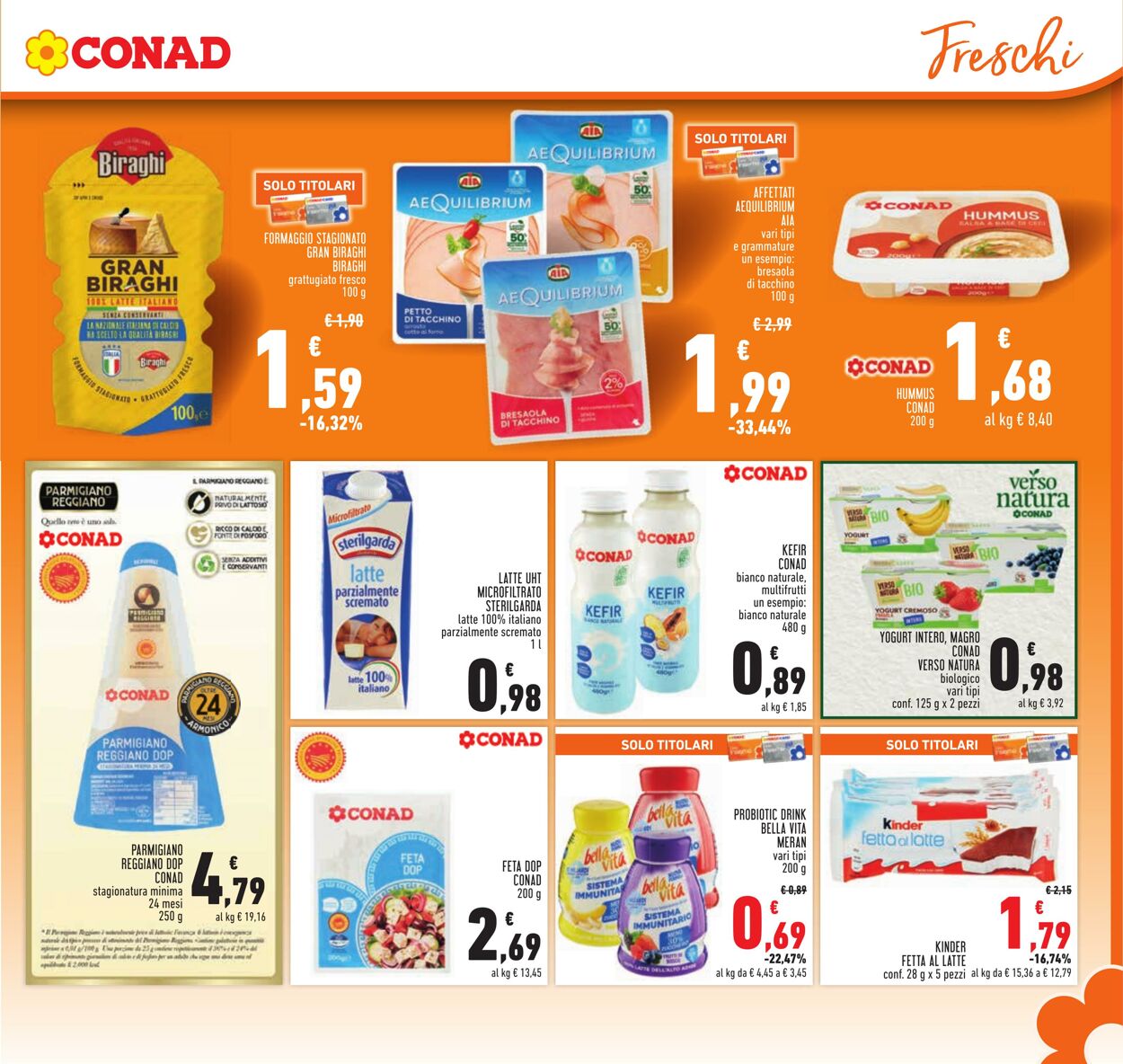 Volantino Conad 20.07.2023 - 02.08.2023