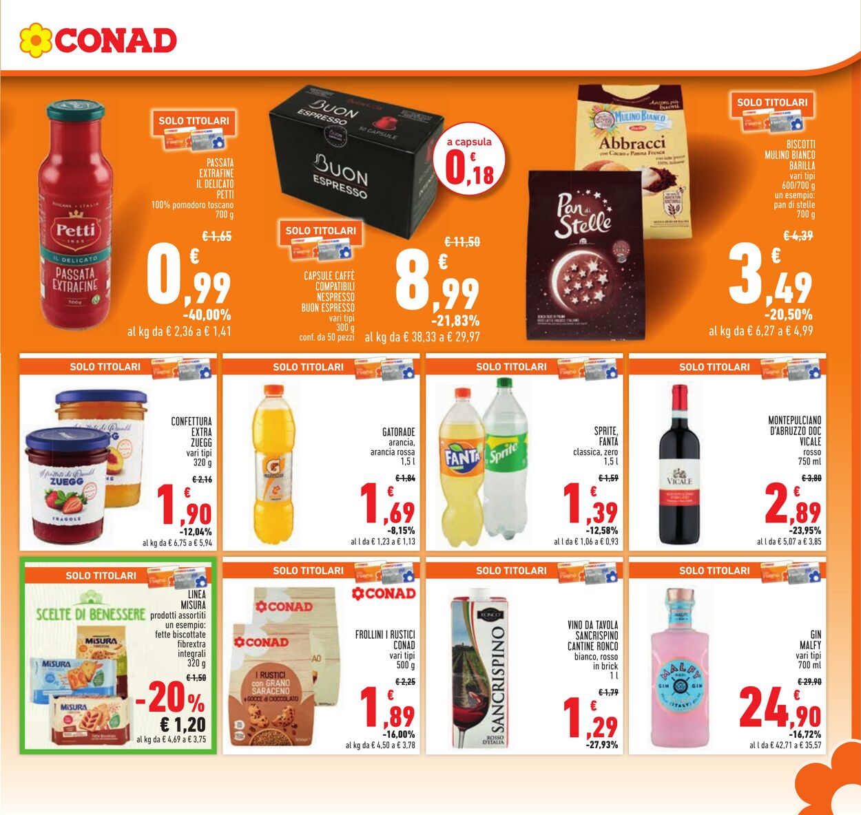 Volantino Conad 20.07.2023 - 02.08.2023