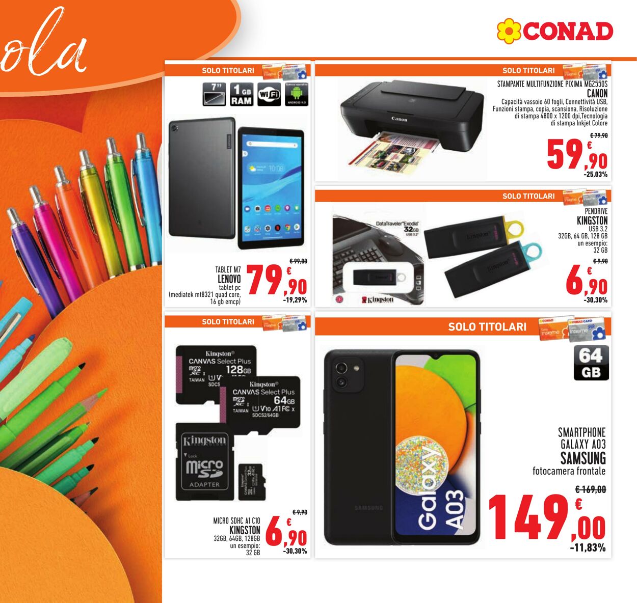 Volantino Conad 20.07.2023 - 02.08.2023