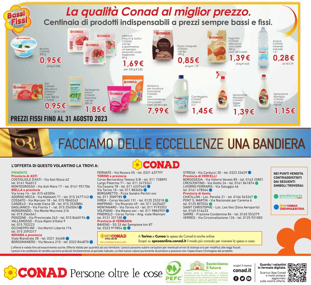 Volantino Conad 20.07.2023 - 02.08.2023