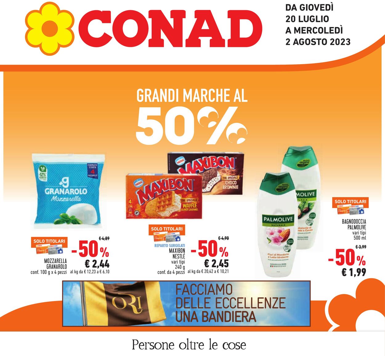 Volantino Conad 20.07.2023 - 02.08.2023