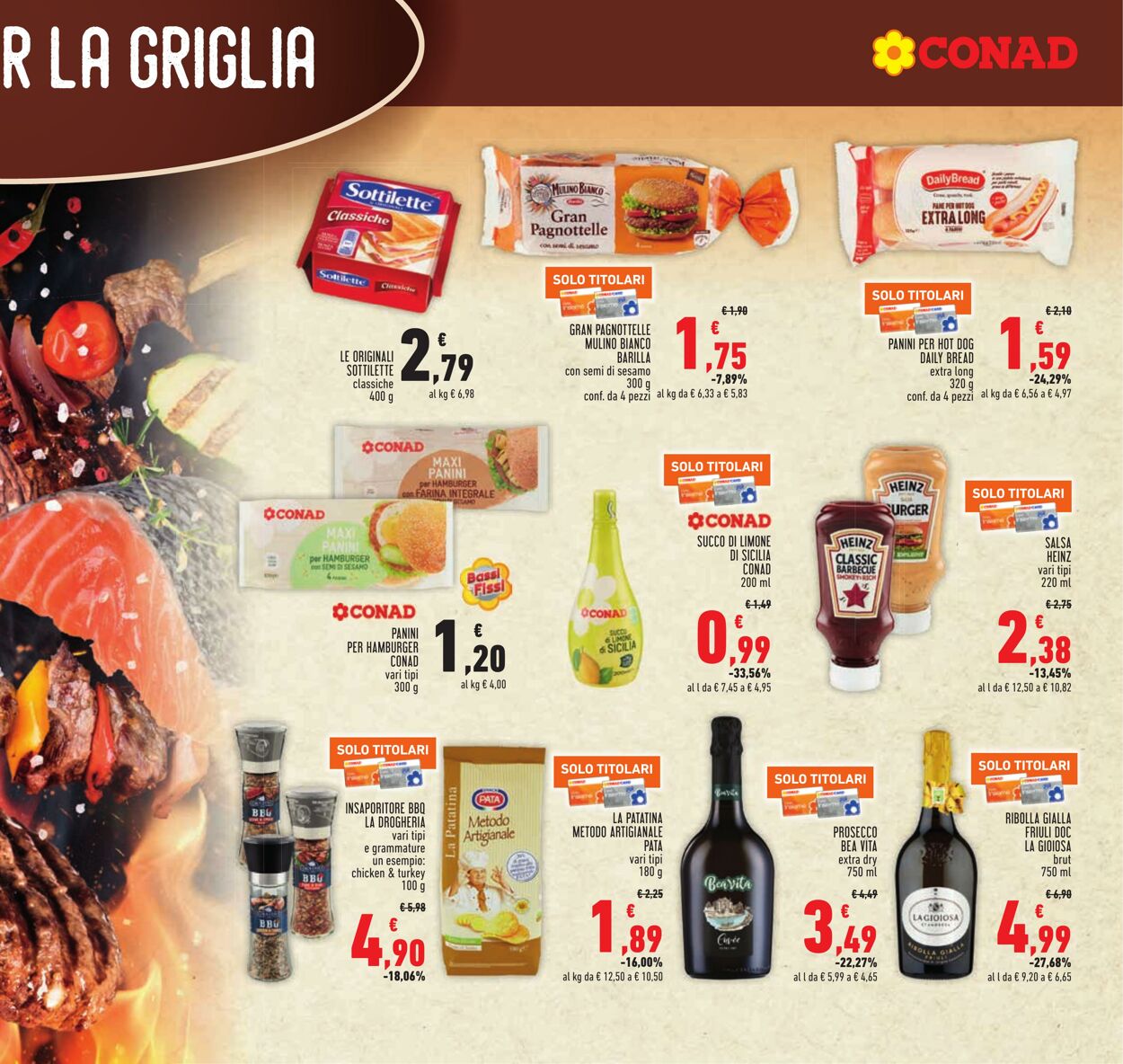 Volantino Conad 20.07.2023 - 02.08.2023