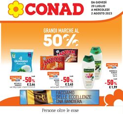 Volantino Conad 20.07.2023 - 02.08.2023