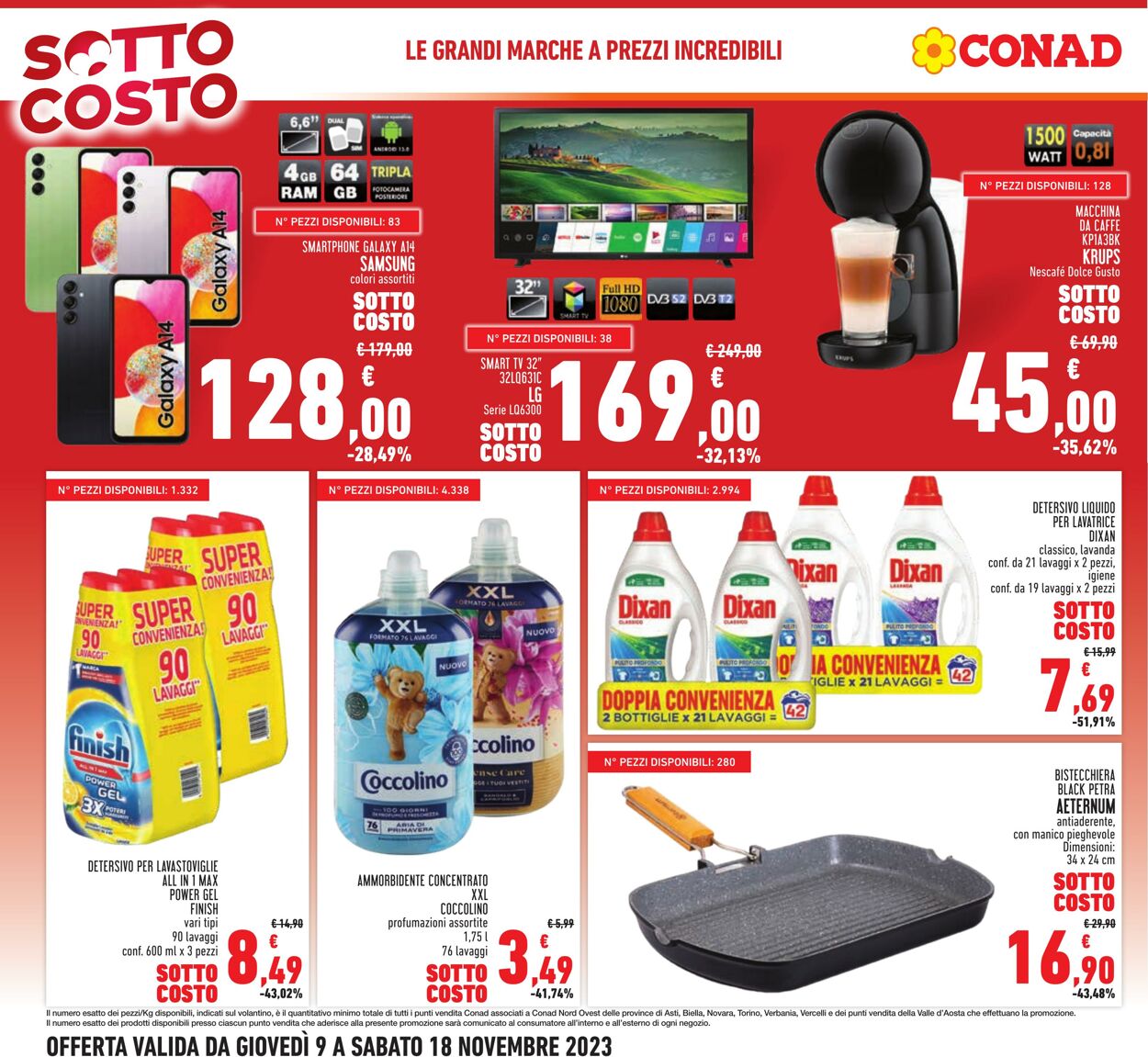 Volantino Conad 09.11.2023 - 18.11.2023