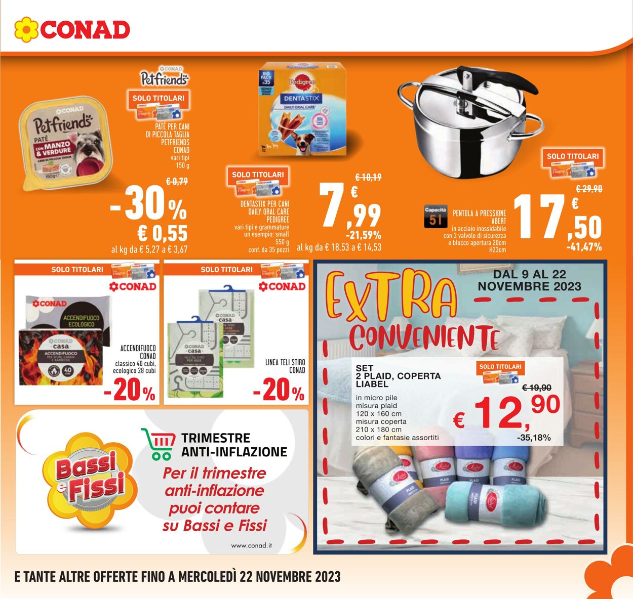 Volantino Conad 09.11.2023 - 18.11.2023