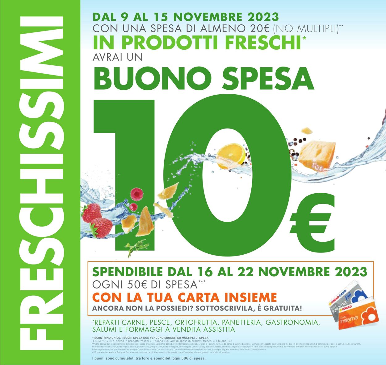 Volantino Conad 09.11.2023 - 18.11.2023