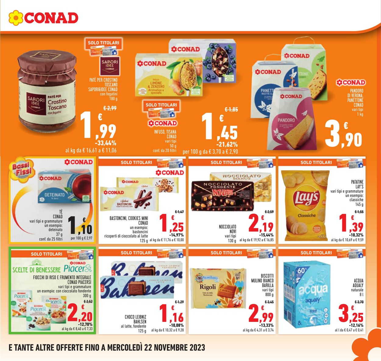 Volantino Conad 09.11.2023 - 18.11.2023