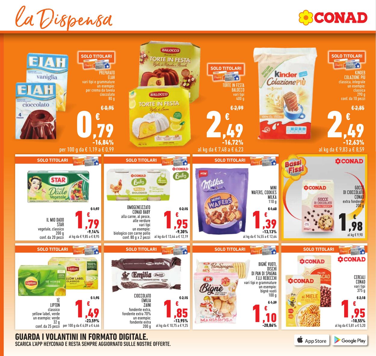 Volantino Conad 26.10.2023 - 08.11.2023