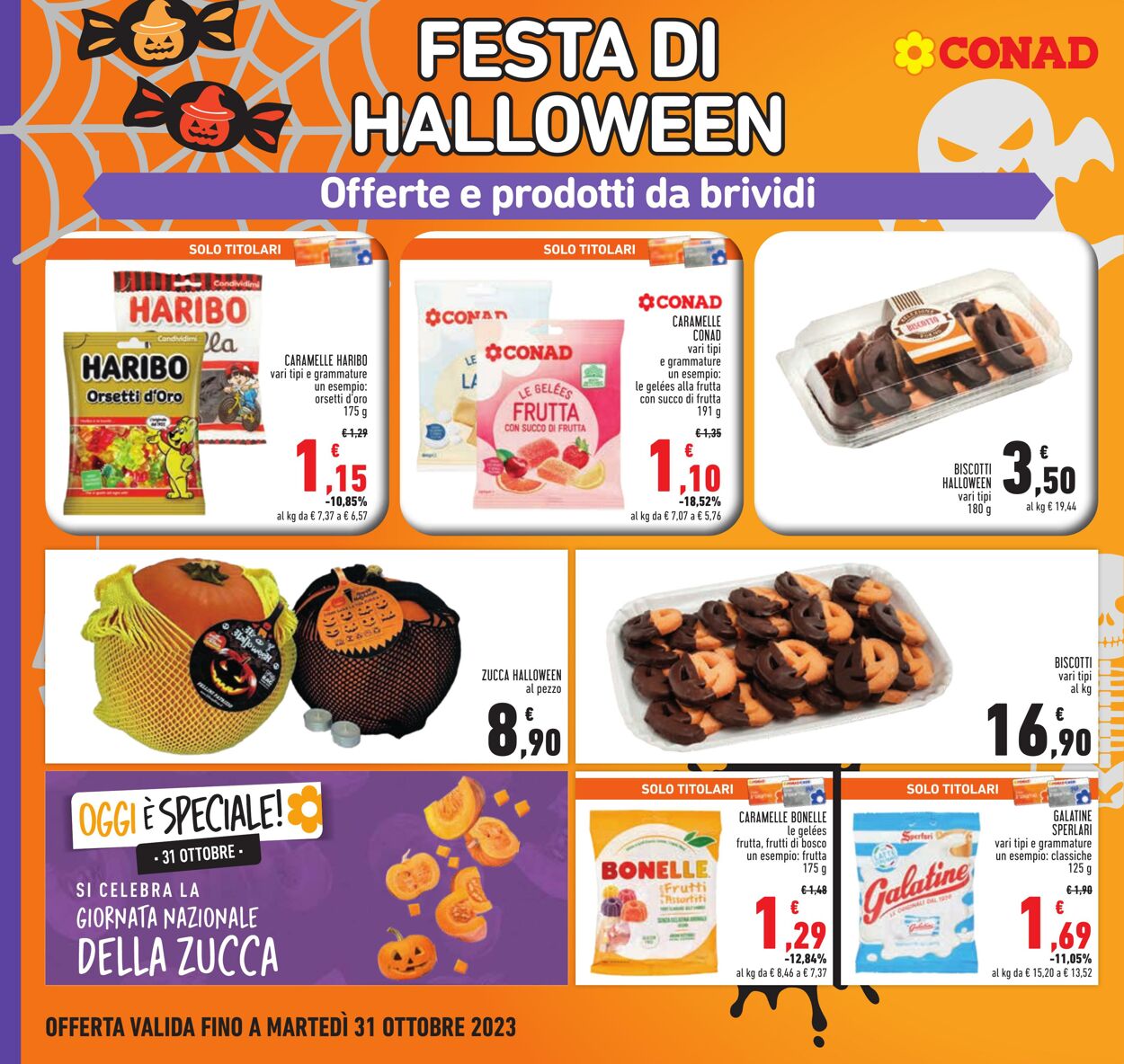 Volantino Conad 26.10.2023 - 08.11.2023