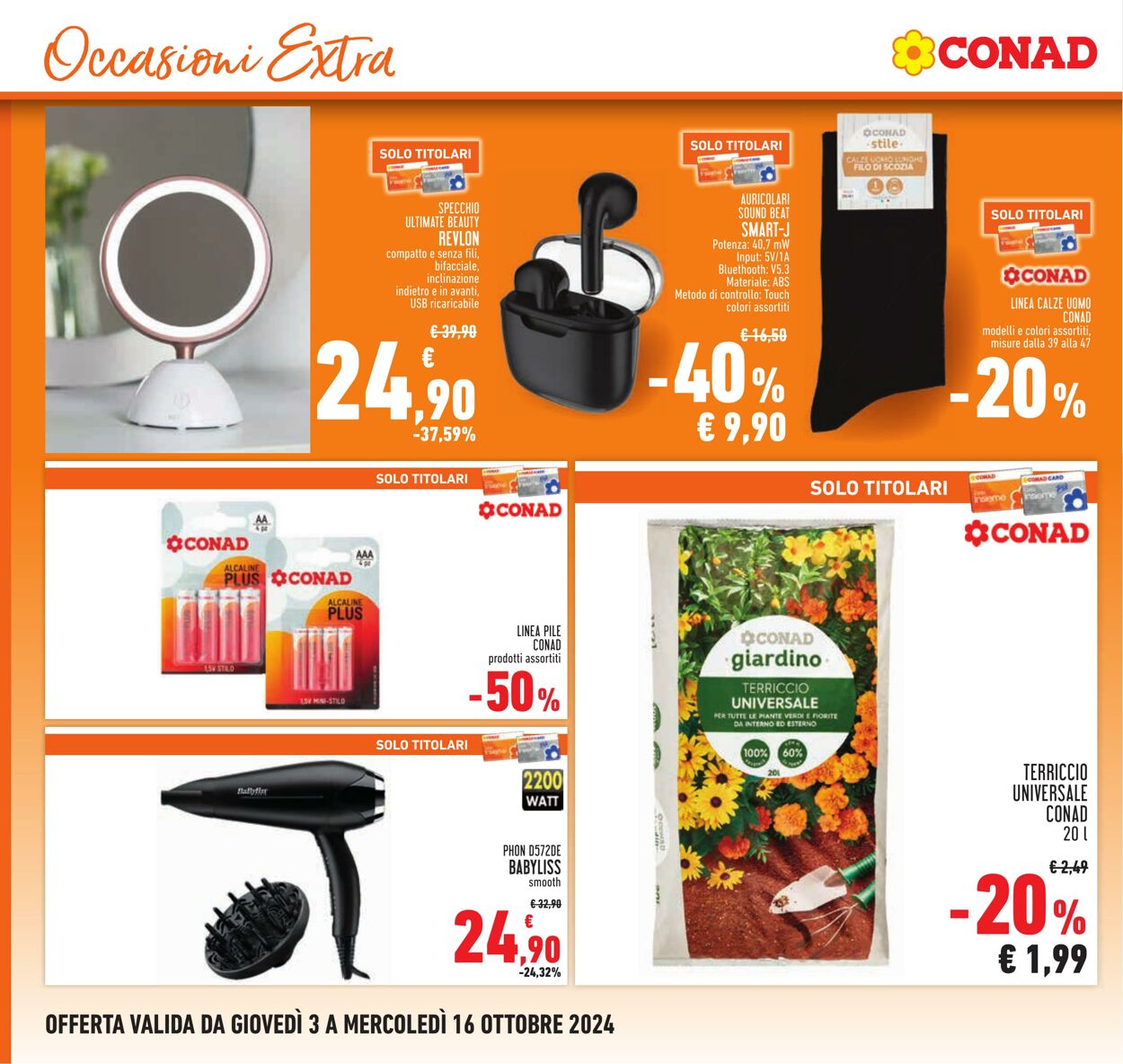 Volantino Conad 03.09.2024 - 16.10.2024