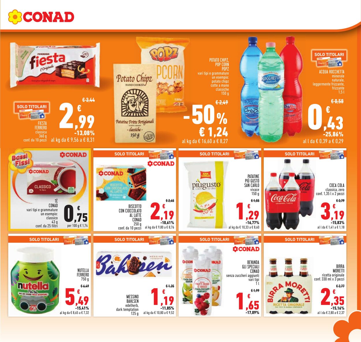 Volantino Conad 03.09.2024 - 16.10.2024