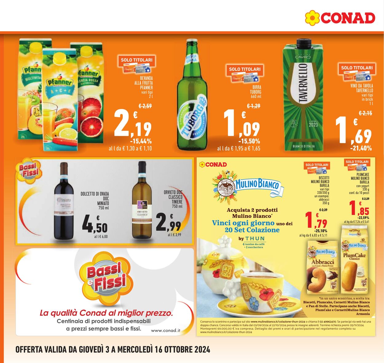 Volantino Conad 03.09.2024 - 16.10.2024