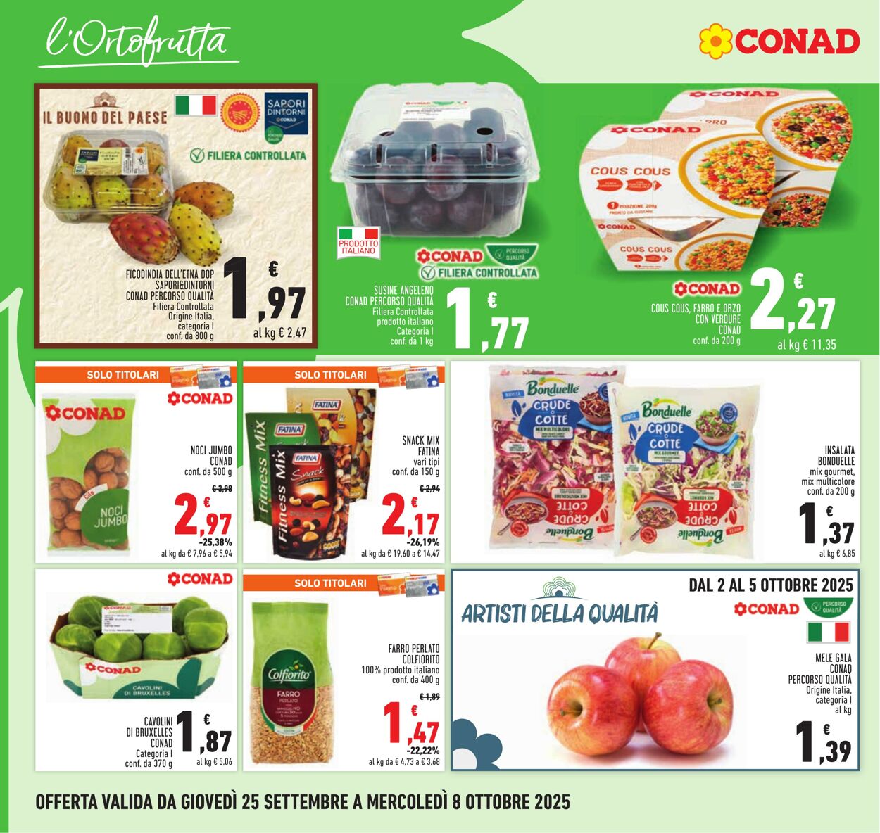 Volantino Conad 27.09.2025 - 27.09.2025