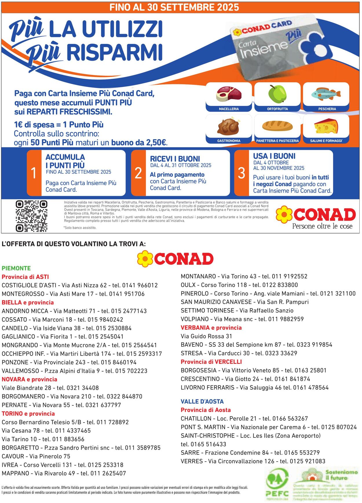Volantino Conad 09.09.2025 - 09.09.2025