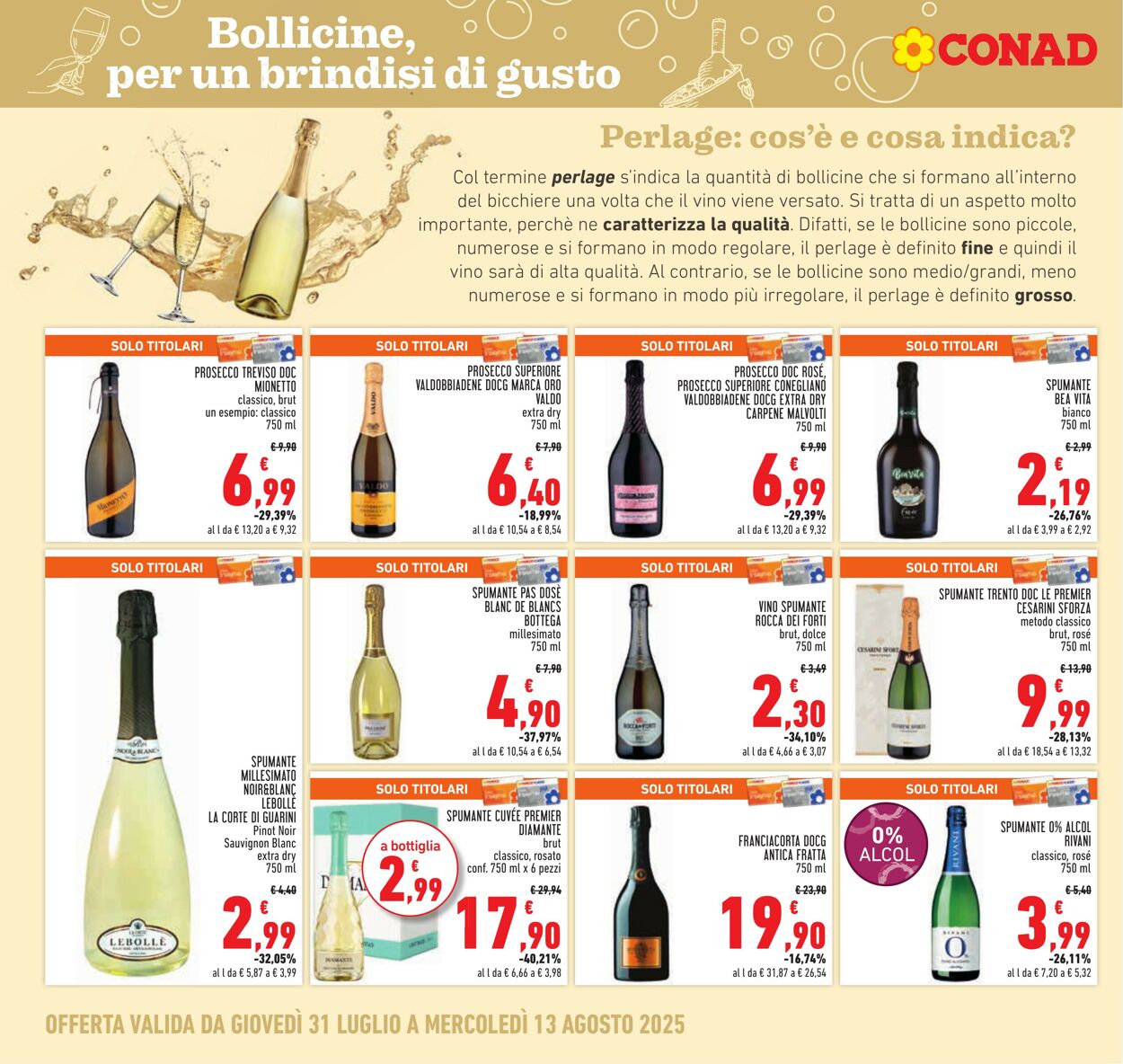 Volantino Conad 07.08.2025 - 07.08.2025