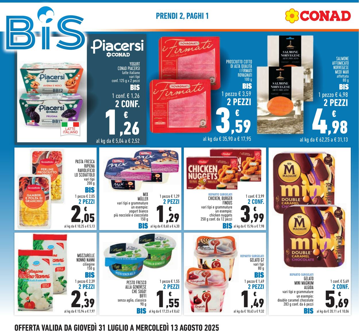 Volantino Conad 07.08.2025 - 07.08.2025