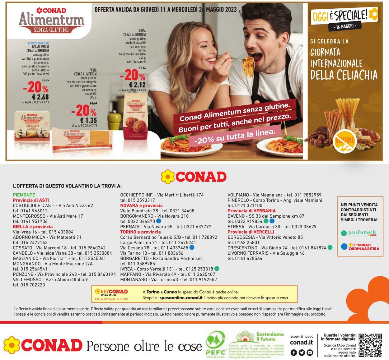 Volantino Conad 11.05.2023 - 24.05.2023