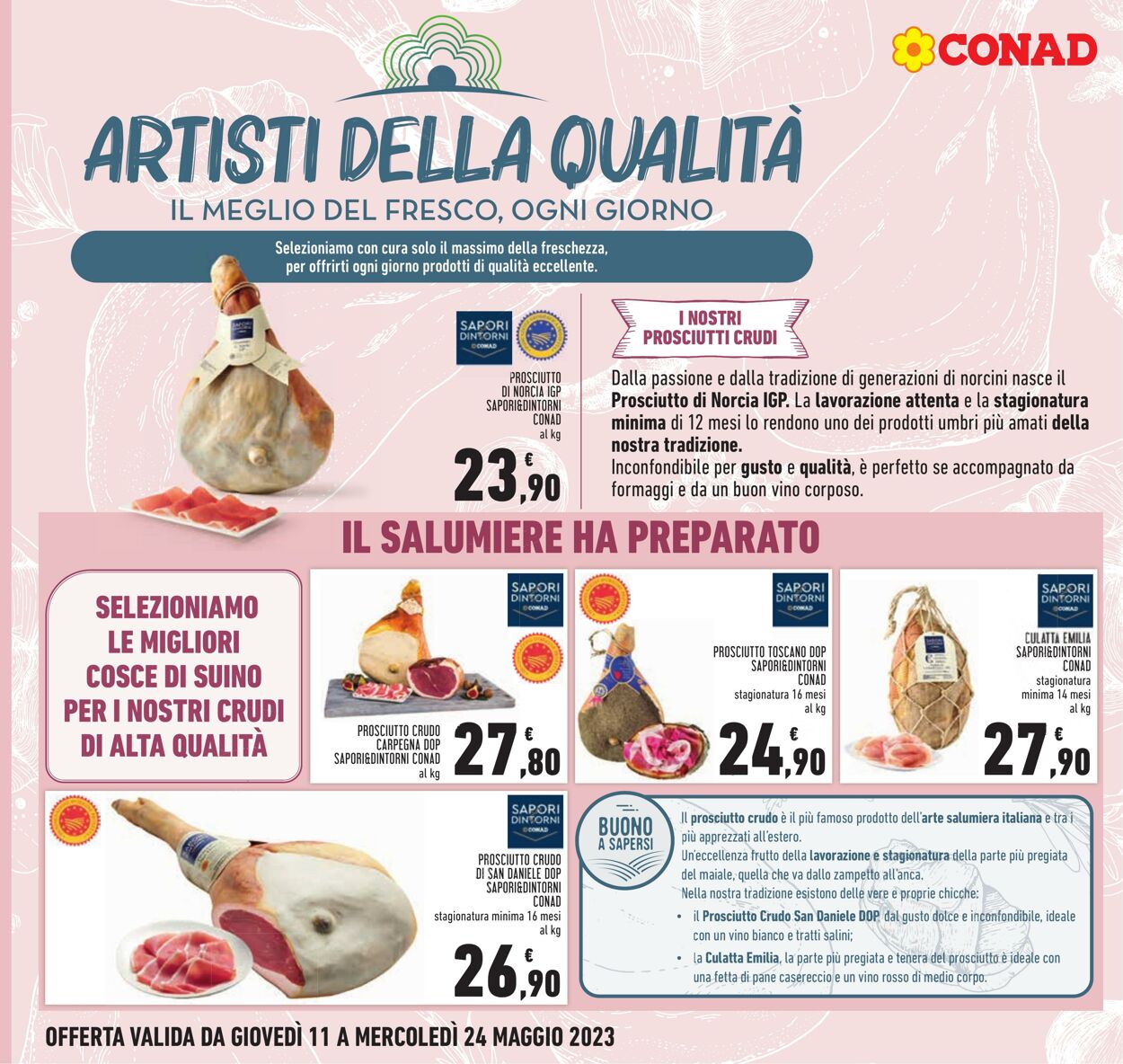 Volantino Conad 11.05.2023 - 24.05.2023