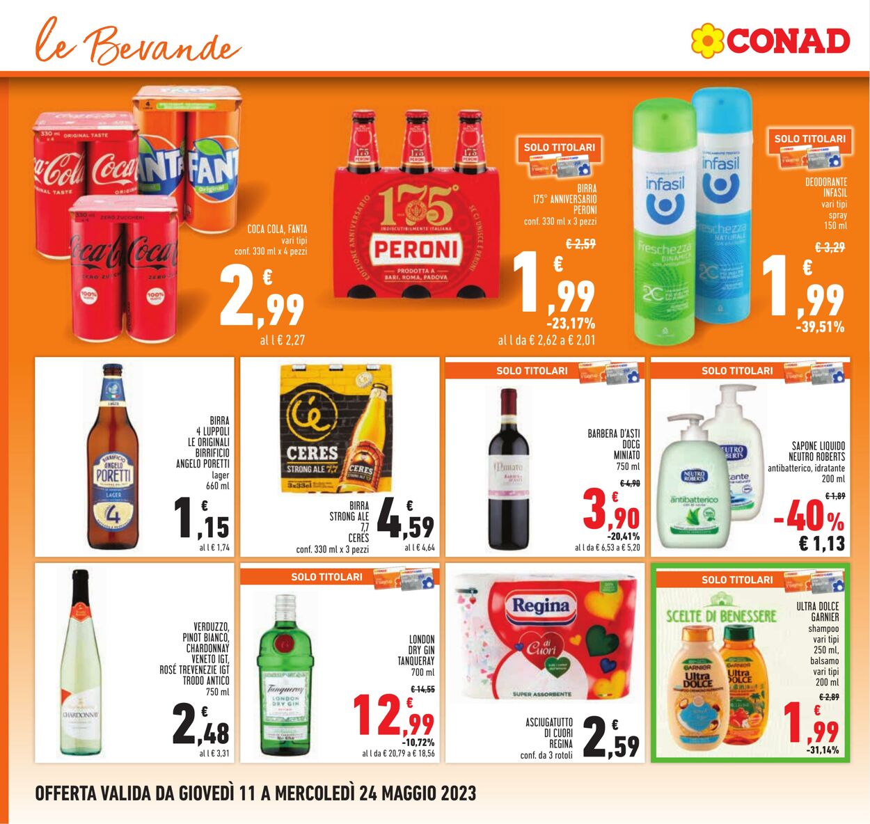 Volantino Conad 11.05.2023 - 24.05.2023