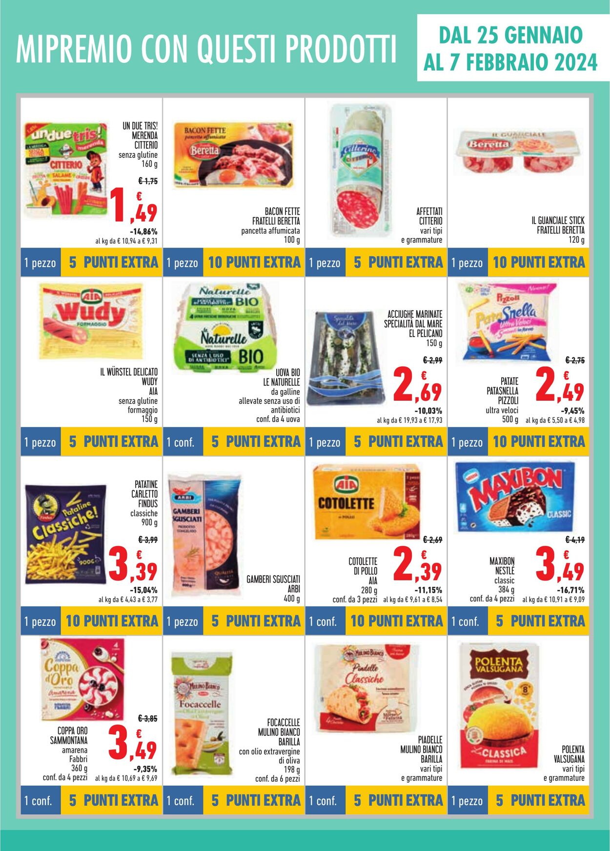 Volantino Conad 25.01.2024 - 21.02.2024