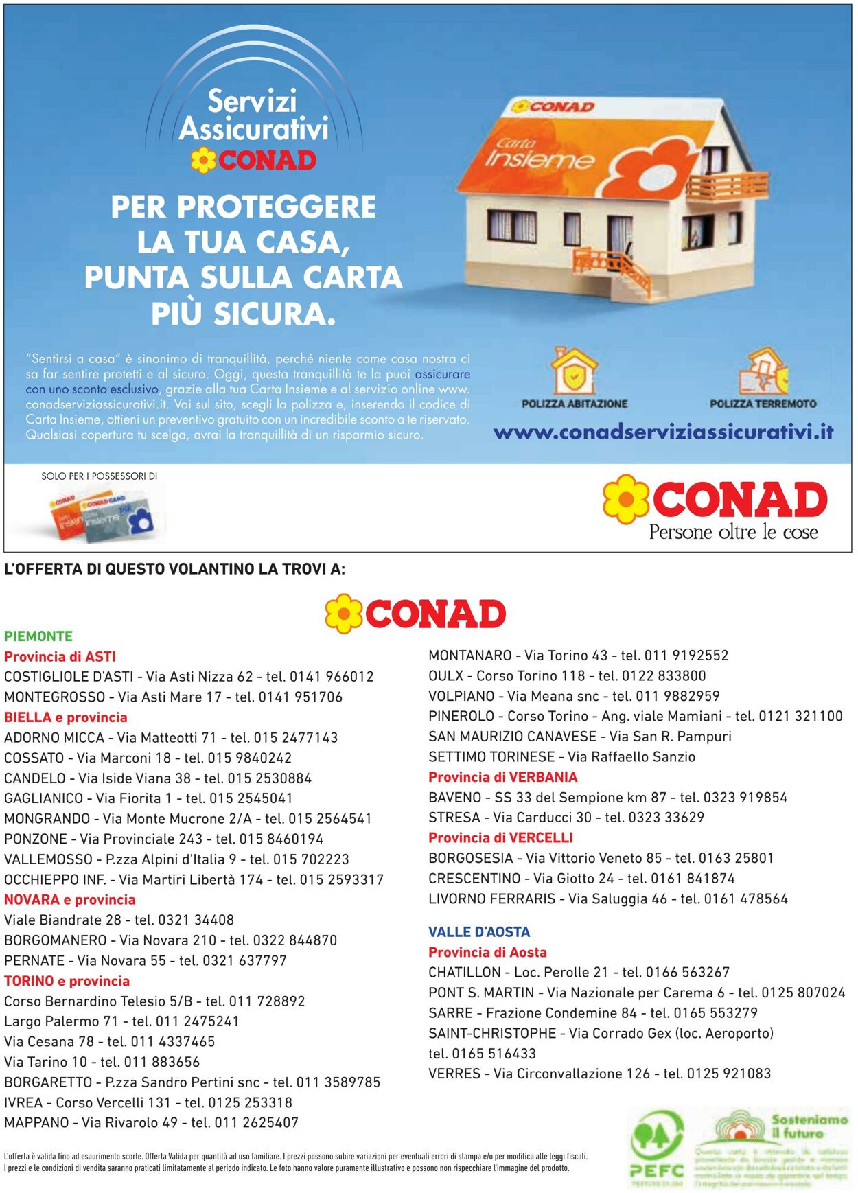 Volantino Conad 25.01.2024 - 21.02.2024