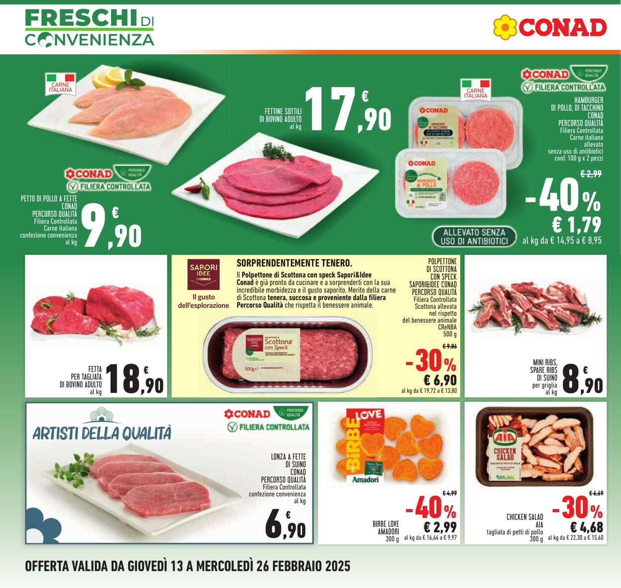 Volantino Conad 13.02.2025 - 26.02.2025