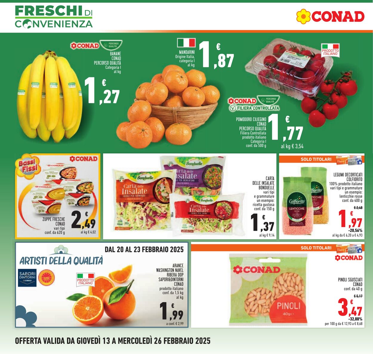 Volantino Conad 13.02.2025 - 26.02.2025