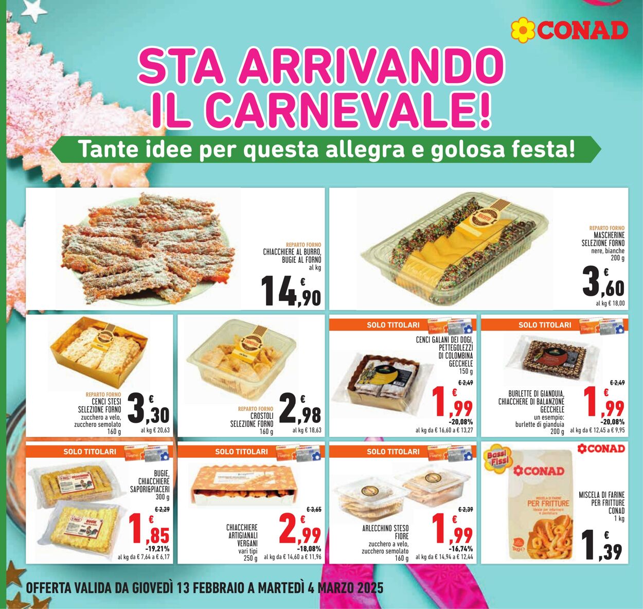 Volantino Conad 13.02.2025 - 26.02.2025