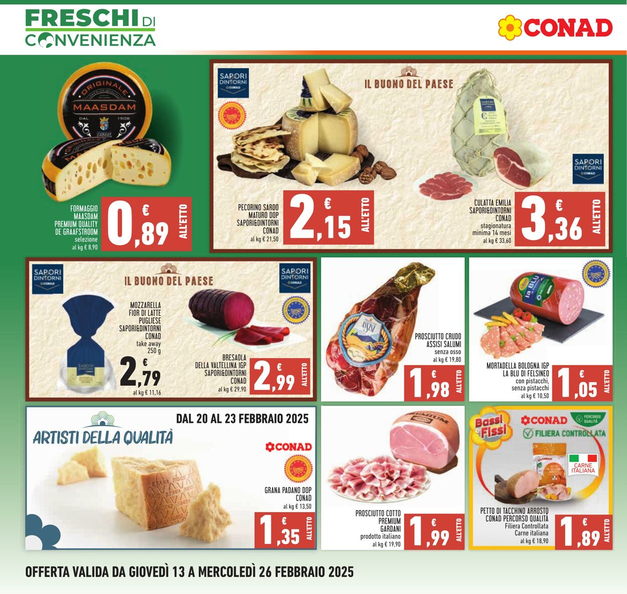 Volantino Conad 13.02.2025 - 26.02.2025