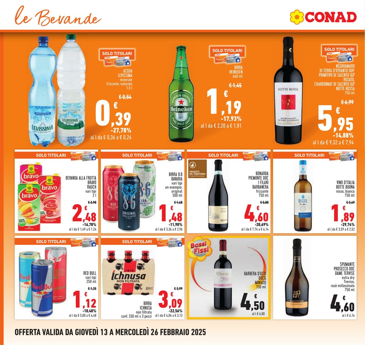 Volantino Conad 13.02.2025 - 26.02.2025