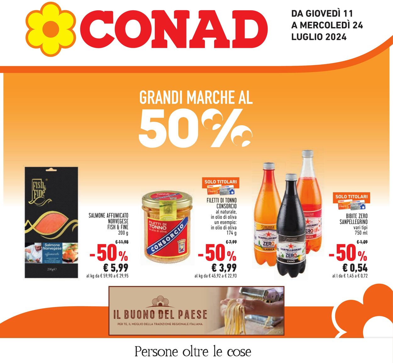 Volantino Conad 11.07.2024 - 24.07.2024