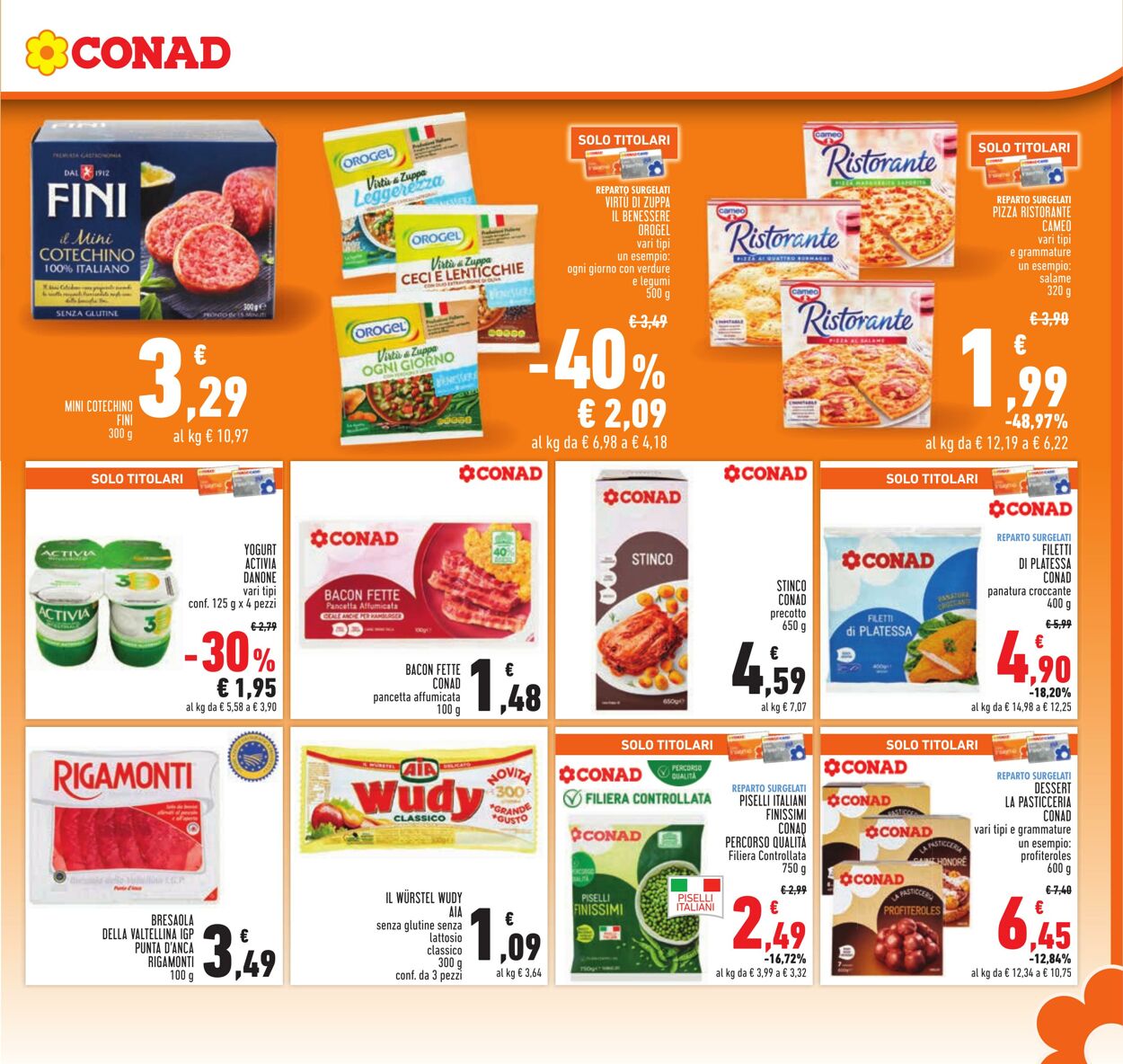 Volantino Conad 31.10.2024 - 13.11.2024