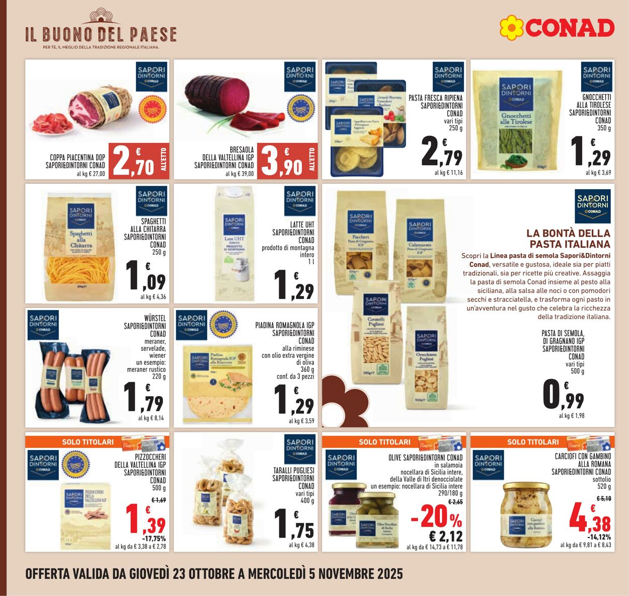 Volantino Conad 15.10.2025 - 15.10.2025