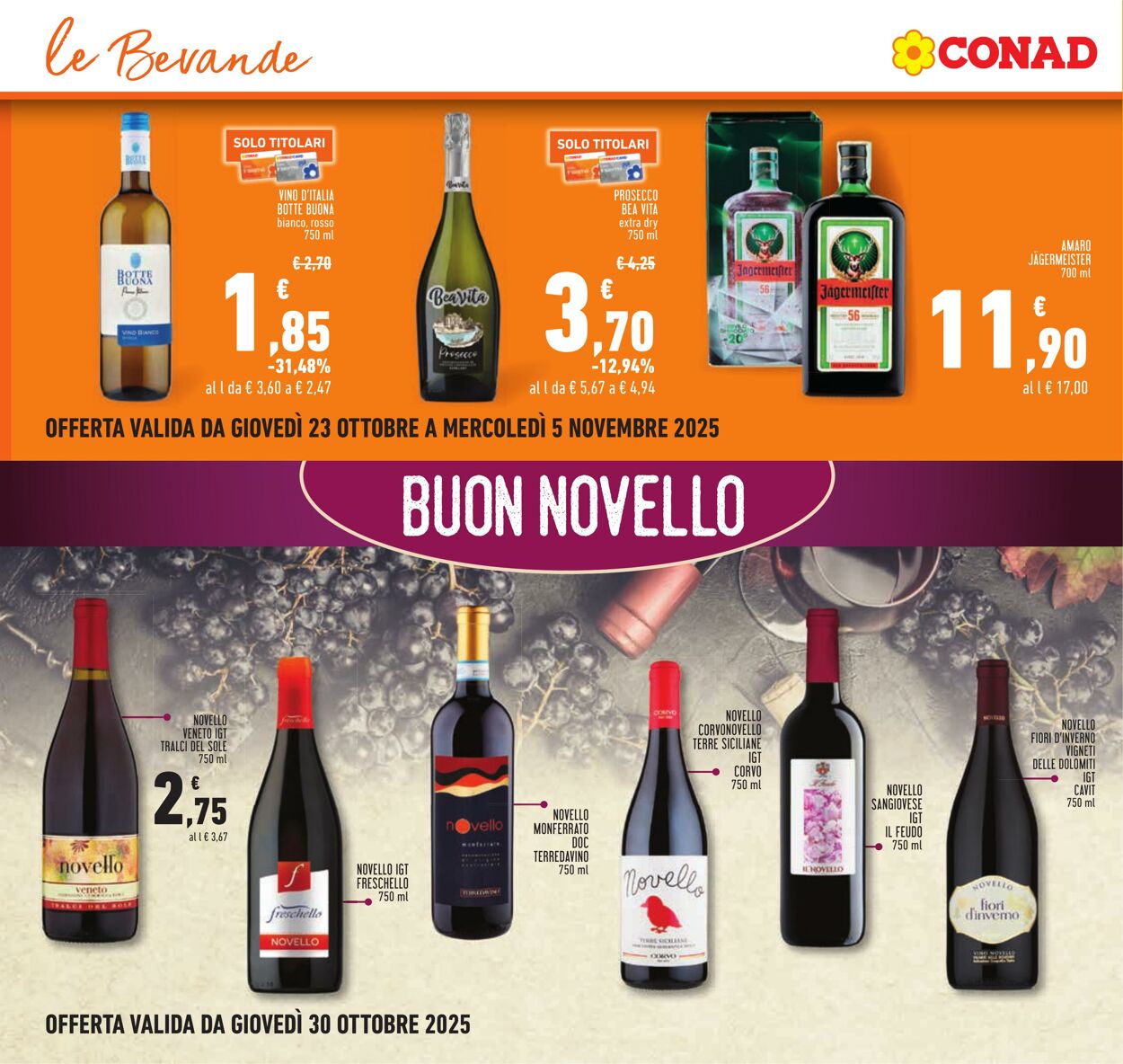 Volantino Conad 15.10.2025 - 15.10.2025