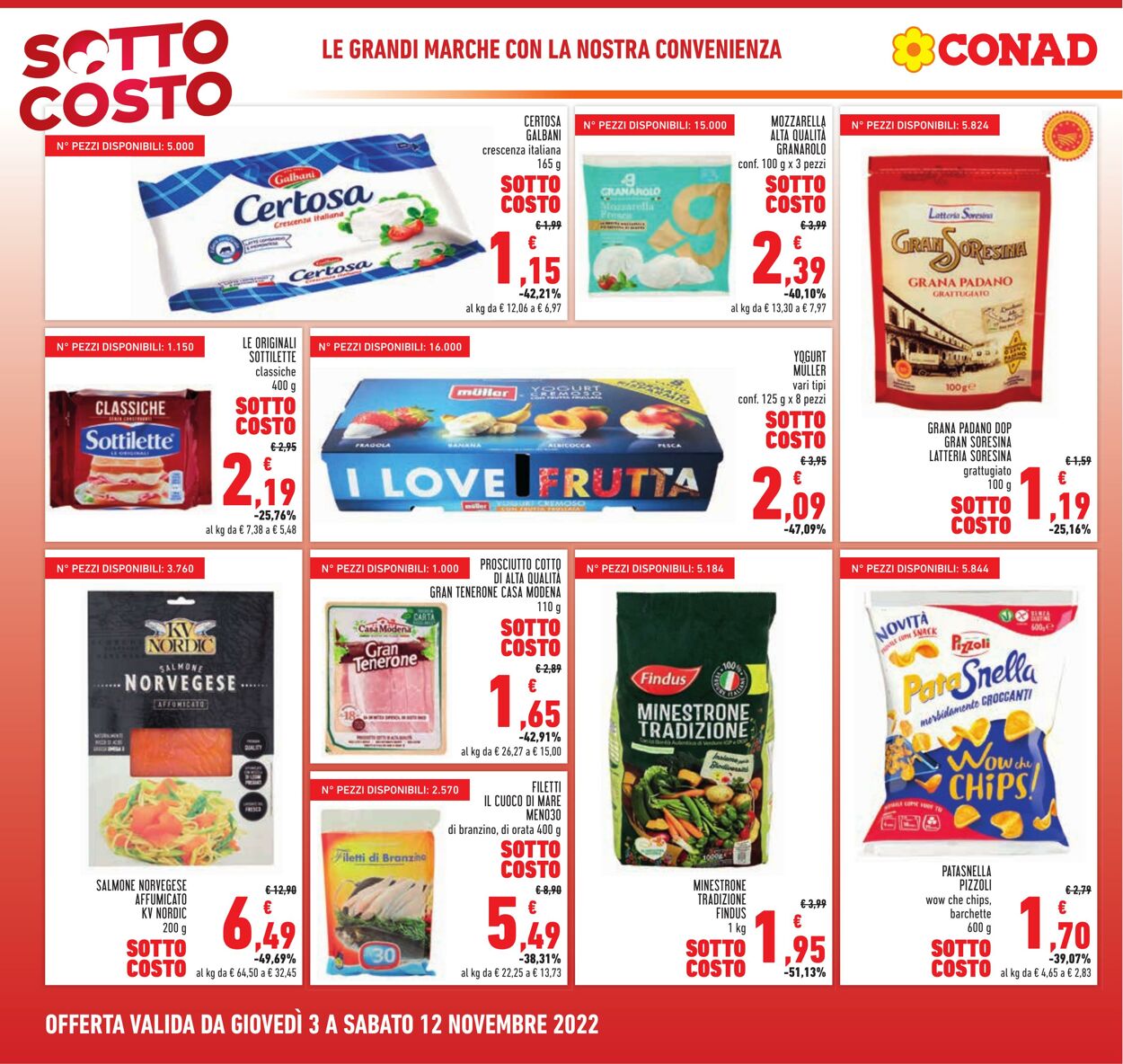 Volantino Conad 03.11.2022 - 16.11.2022