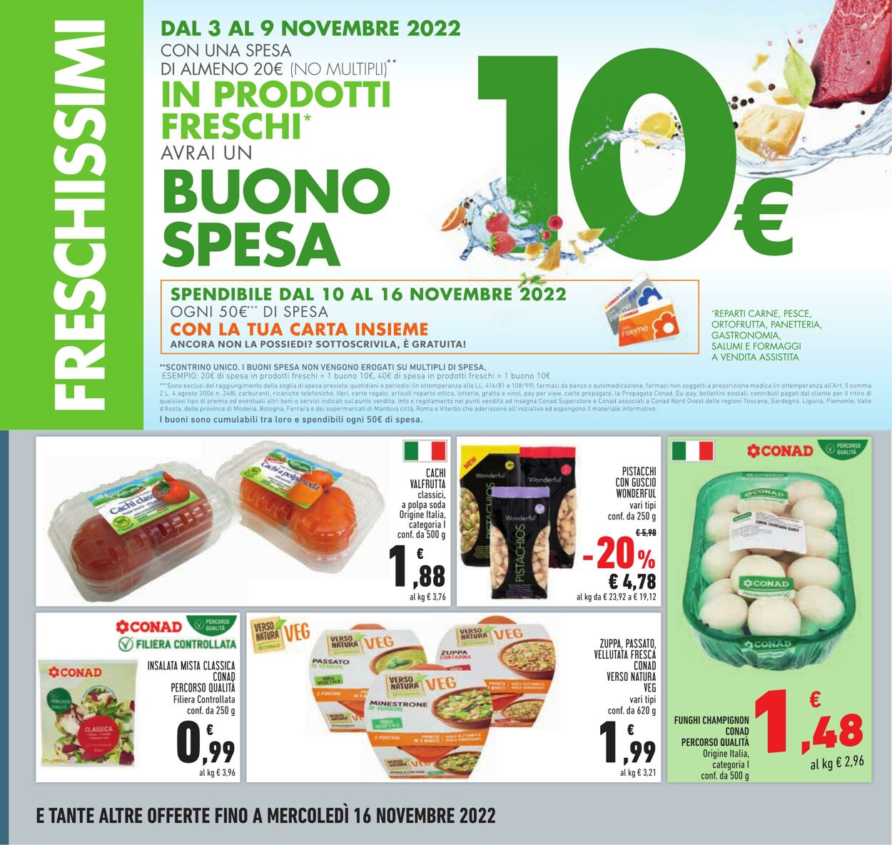 Volantino Conad 03.11.2022 - 16.11.2022