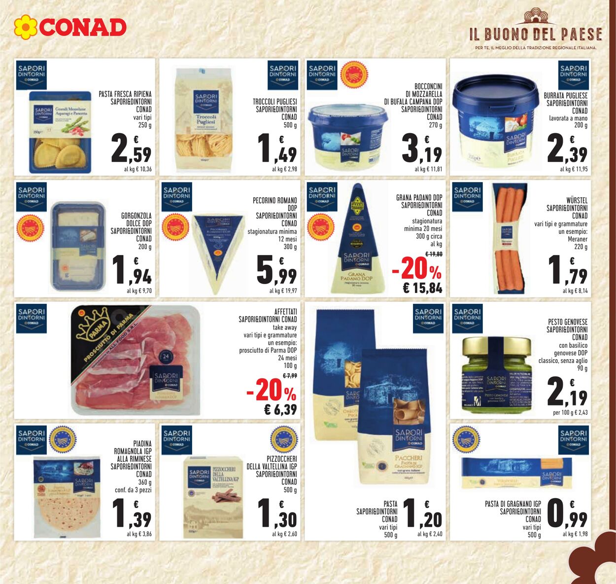 Volantino Conad 03.11.2022 - 16.11.2022