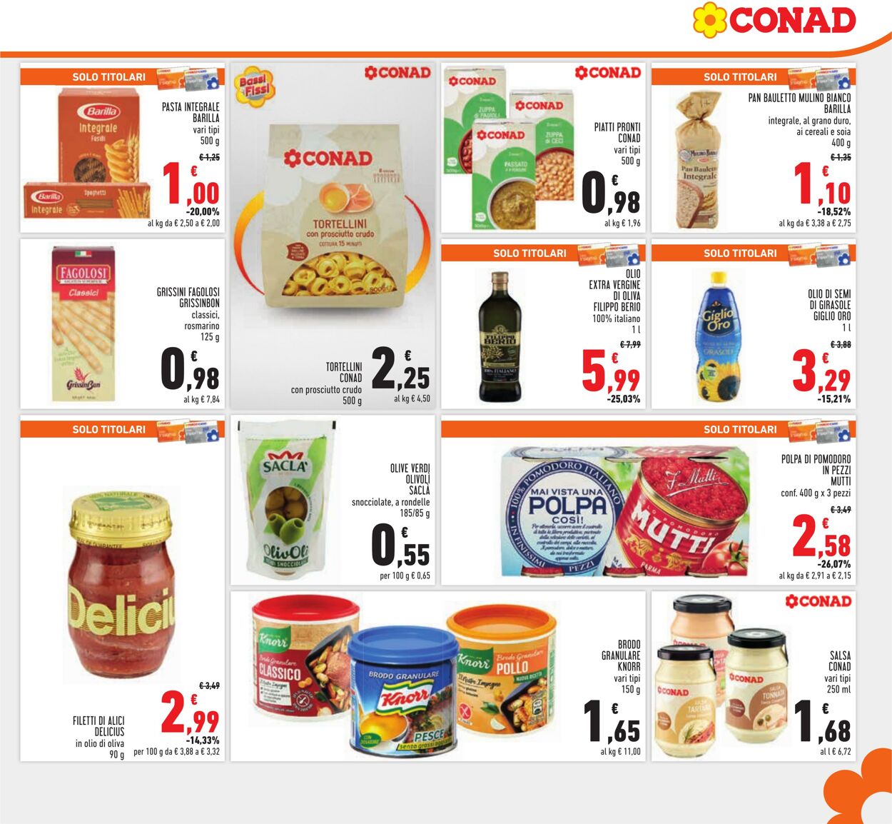 Volantino Conad 03.11.2022 - 16.11.2022