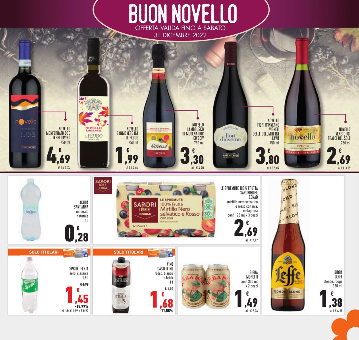 Volantino Conad 03.11.2022 - 16.11.2022